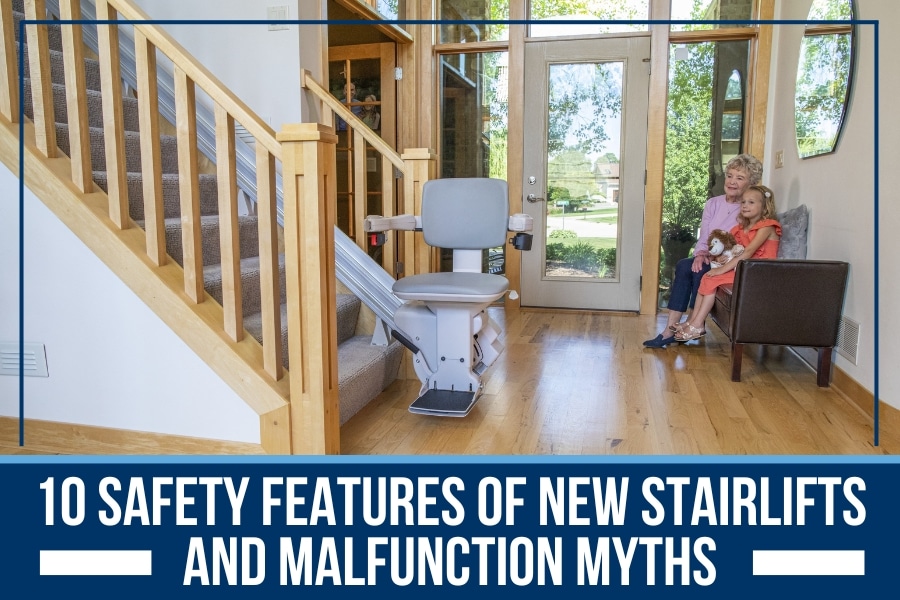10 Safety Features of New Stairlifts and Malfunction Myths